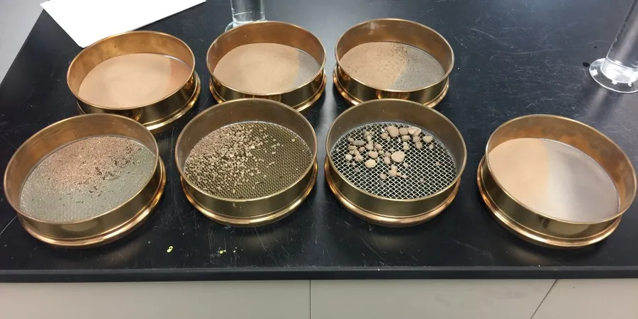 Grain Size Analysis (Sieve + Hydrometer) in Palmerston North